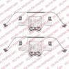 DELPHI LX0406 Accessory Kit, disc brake pads