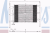 NISSENS 94682 Condenser, air conditioning