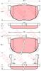 TRW GDB1010 Brake Pad Set, disc brake