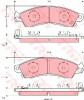 TRW GDB1226 Brake Pad Set, disc brake