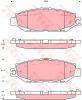 TRW GDB1240 Brake Pad Set, disc brake