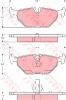 TRW GDB1430 Brake Pad Set, disc brake