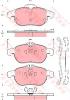 TRW GDB1657 Brake Pad Set, disc brake
