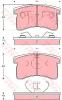 TRW GDB3126 Brake Pad Set, disc brake