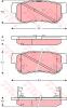 TRW GDB3282 Brake Pad Set, disc brake