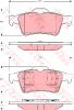 TRW GDB3292 Brake Pad Set, disc brake