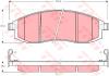 TRW GDB3327 Brake Pad Set, disc brake