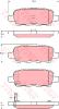 TRW GDB3393 Brake Pad Set, disc brake