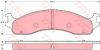 TRW GDB4067 Brake Pad Set, disc brake