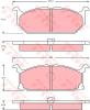 TRW GDB4087 Brake Pad Set, disc brake