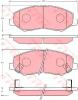 TRW GDB7035 Brake Pad Set, disc brake