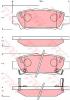 TRW GDB7055 Brake Pad Set, disc brake