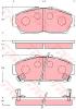 TRW GDB7091 Brake Pad Set, disc brake