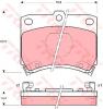 TRW GDB773 Brake Pad Set, disc brake
