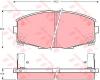 TRW GDB880 Brake Pad Set, disc brake