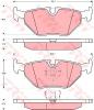 TRW GDB917 Brake Pad Set, disc brake