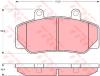 TRW GDB970 Brake Pad Set, disc brake