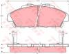 TRW GDB996 Brake Pad Set, disc brake