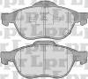 LPR 05P1215 Brake Pad Set, disc brake