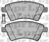 LPR 05P1245 Brake Pad Set, disc brake