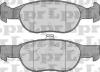 LPR 05P688 Brake Pad Set, disc brake