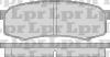 LPR 05P749 Brake Pad Set, disc brake