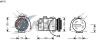 AVA QUALITY COOLING AIAK011 Compressor, air conditioning