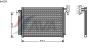AVA QUALITY COOLING BW5281 Condenser, air conditioning