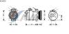 AVA QUALITY COOLING BWAK226 Compressor, air conditioning