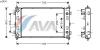 AVA QUALITY COOLING CR2034 Radiator, engine cooling