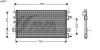 AVA QUALITY COOLING CR5037 Condenser, air conditioning