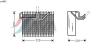 AVA QUALITY COOLING CRV042 Evaporator, air conditioning
