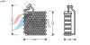 AVA QUALITY COOLING CRV043 Evaporator, air conditioning