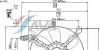 AVA QUALITY COOLING DW7505 Fan, radiator
