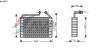 AVA QUALITY COOLING DWV047 Evaporator, air conditioning