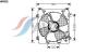 AVA QUALITY COOLING HD7523 Fan, radiator
