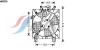 AVA QUALITY COOLING HD7524 Fan, radiator