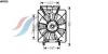 AVA QUALITY COOLING HD7533 Fan, radiator