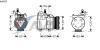 AVA QUALITY COOLING HYK093 Compressor, air conditioning