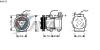 AVA QUALITY COOLING HYK124 Compressor, air conditioning