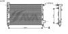 AVA QUALITY COOLING MSA2282 Radiator, engine cooling