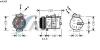 AVA QUALITY COOLING MSK369 Compressor, air conditioning
