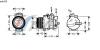 AVA QUALITY COOLING MSK429 Compressor, air conditioning