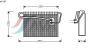 AVA QUALITY COOLING OLV167 Evaporator, air conditioning