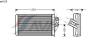AVA QUALITY COOLING PEA6228 Heat Exchanger, interior heating