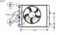 AVA QUALITY COOLING SAA2013 Radiator, engine cooling