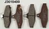 NIPPARTS J3610400 Brake Pad Set, disc brake