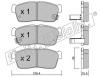fri.tech. 430.0 (4300) Brake Pad Set, disc brake