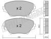 fri.tech. 445.0 (4450) Brake Pad Set, disc brake