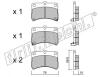 fri.tech. 475.0 (4750) Brake Pad Set, disc brake